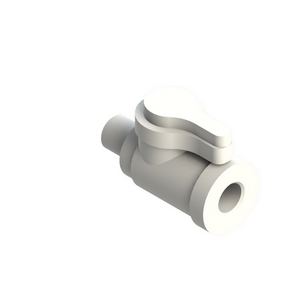 PVDF UHP Aftapkraan