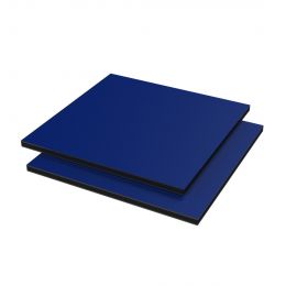Vibond h Alu /PE 35% glans Blauw RAL5002 3050x1500x3mm