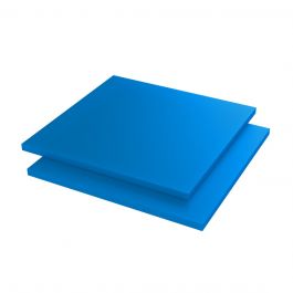 Vinplast HMPE500 Plaat Geperst/gevlakt Blauw RAL5005 2000x1250x20mm