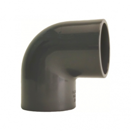 GF PVC-U Knie 90° d20 Sok PN16 721100106