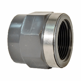 GF PVC-U Overgangsstuk d20 -1/2