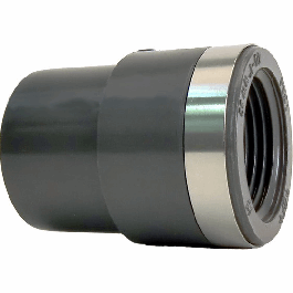 GF PVC-U Overgangsstuk d25 -1/2