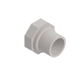 Agru PP-R Overgangsstuk d50 -1 1/2