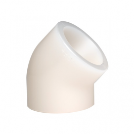 GF PVDF Knie 45° d40 Moflas PN16 735150109