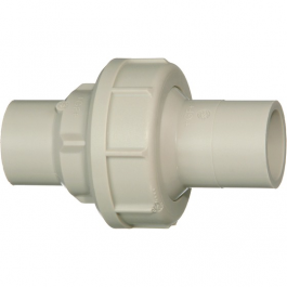 GF PP-H 3-delige koppeling d25 Stomplas PN10 EPDM 727518507