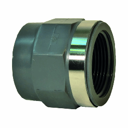 GF ABS Overgangsstuk d20 -1/2