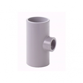 GF PVC-C Verloop t-stuk 90° d63 -d50 -d63 Sok PN16 723200170