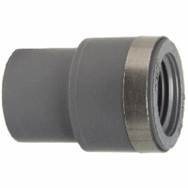 GF ABS Overgangsstuk d25 -1/2