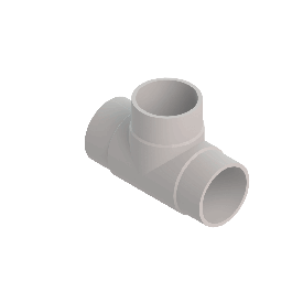Agru PP-R T-stuk d110 Stomplas SDR33 11006011033