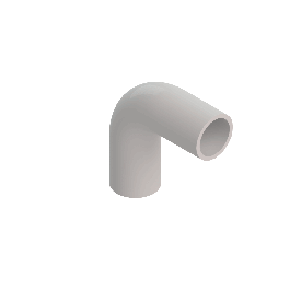 Agru PP-R Multi bocht 90° Lang d50 Stomplas SDR11 11068005011