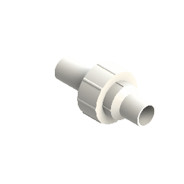 Agru PVDF 3-delige koppeling 24 d20 Stomplas SDR21 FPM 30024502021