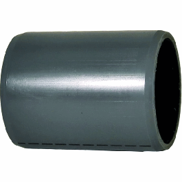 GF ABS Dubbele nippel d50 Lijmeind PN10 729900910