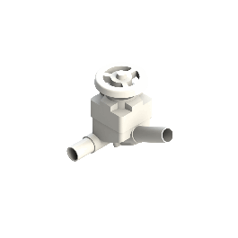 Agru PVDF UHP T-membraanafsluiter d25 -d25 SDR21 PTFE/EPDM Stomplas 35343252521