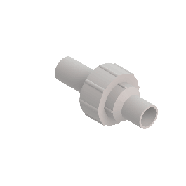 Agru PP-PURE 3-delige koppeling Grijs d25 Stomplas SDR11 FPM 72024012511