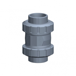 GF ABS Terugslagklep 562 RVS veer Kegel d20 PN10 EPDM Sok 169562002