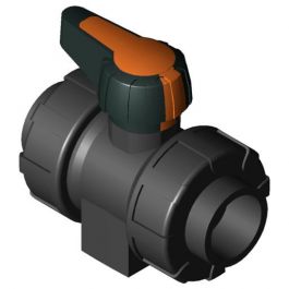 ASV PVC-U Kogelkraan C200 d40 PN16 EPDM Sok 145784