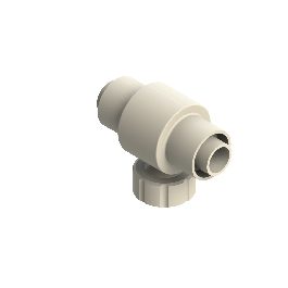 Agru Poly-Flo PPR Instrumentfitting d50 -d32 SDR17/11 Stomplas Lekdetectie aansluiting + 1x cut-out 11196503271