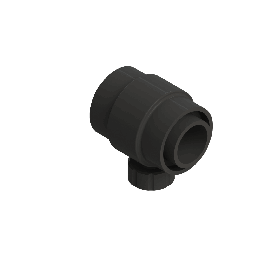 Agru Poly-Flo PE100-RC Instrumentfitting d90 -d63 SDR17/11 Stomplas Lekdetectie aansluiting + 1x cut-out 70196906371