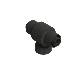 Agru Poly-Flo PE100-RC Instrumentfitting d50 -d32 SDR17/11 Stomplas Lekdetectie aansluiting + 2x cut-out 70196503471