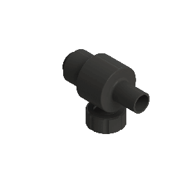 Agru Poly-Flo PE100-RC Eindfitting d50 -d32 SDR17/11 Stomplas Lekdetectie aansluiting 70196503371