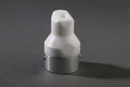 Munsch Lasschoen Mini Binnenhoek a=6 /s=8 Ø32-Ø20 Met houder 670106K3220M/K05345