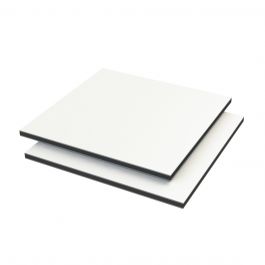 Vibond h Aluminium /PE 40% glans Dig wit 3050x1500x3mm