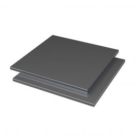 Vibond h Aluminium /PE 41% glans Grijs grafiet/wit 3050x1500x3mm