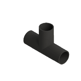 Agru PE100-RC T-stuk 90° Lang d110 Stomplas SDR17 70066011017