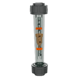 ASV PVC-U /PVC-U Doorstroommeter DFM185 60-600 l/h d25 Sok EPDM 216334
