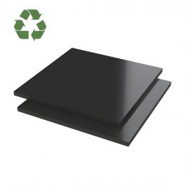 Vinesse PMMA Plaat 100% gerecycled Gegoten EZ satin Zwart 8135 3050x2030x8mm