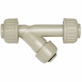 GF PP-H Vuilvanger 305 d63 PN10 FKM Stomplas Zeef 0,5mm 167305599