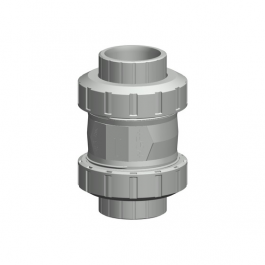GF PVC-C Terugslagklep 561 Kegel d20 PN16 EPDM Sok 163561002