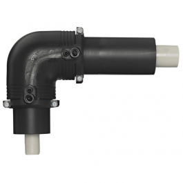 GF Contain-it PVDF /PE100 Knie 90° d20 -d50 PN16/16 Moflas 735104106