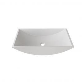 Kerrock Uni Light Wasbak Luna-Un Snow White 108 600x350x120mm