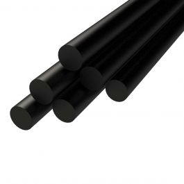 Röchling PE100 Lasdraad Rond 4mm Zwart Haspel