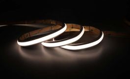 Lucoled COB Strip 6500k 24V 10W/m IP65 Rol 5000x10mm 320chips/m COB320-10-IP65-W65