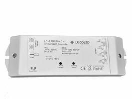 Lucoled Receiver RGBW RF & WIFI 4x5A LC-RFWIFI-4CH