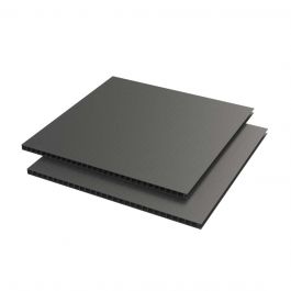 Vikuprop PP Plaat 600 gr/m2 Corona uv Zwart 1410x1010x3,5mm