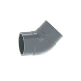 GF IR PVC-U Knie 45° d20 IR-las PN16 721158106