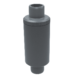 ASV PVC-U Be- en ontluchter BE891 d20 PN10 FPM Lijmeind 54395