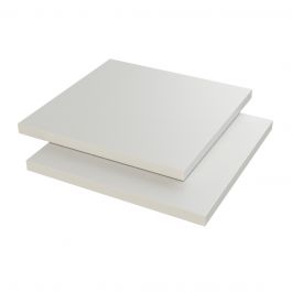 Simona PVC Plaat Caw XT Wit Enkelzijdig folie 2000x1000x3mm