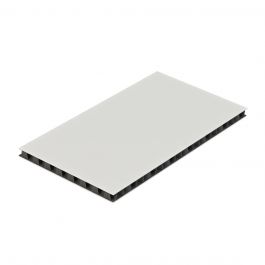 Vikulite IP PP 900 gr/m2 DZ corona UV Wit kern zwart 3050x2050x3mm