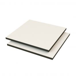 Vikures S HPL Plaat Gevel DZ Zuiverwit 01081 ca. RAL9010 3050x1300x6mm