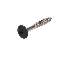 Inox A4 Gevelplaatschroef Tbv Vikures Zwart 9952 d12x4,8x38mm 100st