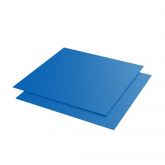 Evacast PP N16 Blauw 3690 Zand/mat 1100x650x0,8mm