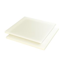 Lauramid b PA12 Plaat Gegoten Naturel 1000x1000x6mm