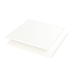 Vikupor S print PVC Plaat Geschuimd Wit Enkelzijdig folie 2440x1220x10mm