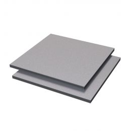 Vibond h Alu /PE Glitter mat Zilver 3050x1500x3mm