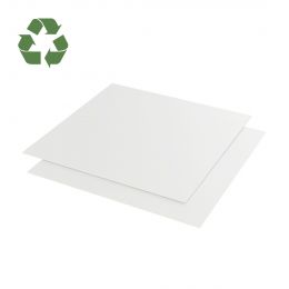Evacast PP N16 100% gerecycled Wit R100 Zonder Corona behandeling Zand/mat 1400x1000x0,8mm