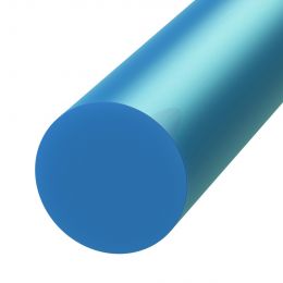 Vinplast HMPE1000 Staf FG-10/2011 Blauw Ø120x2000mm